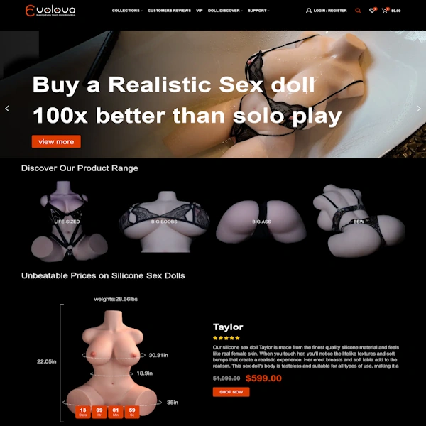 Evolova homepage